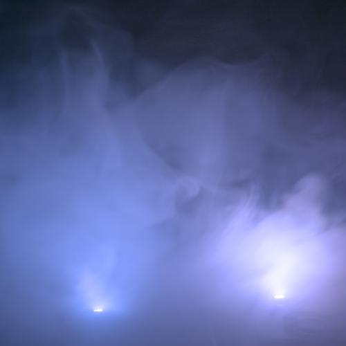 Photo of vapor with lightig